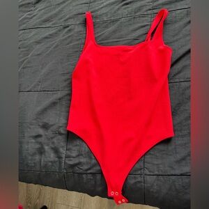 Express Bold Red Women’s Bodysuit